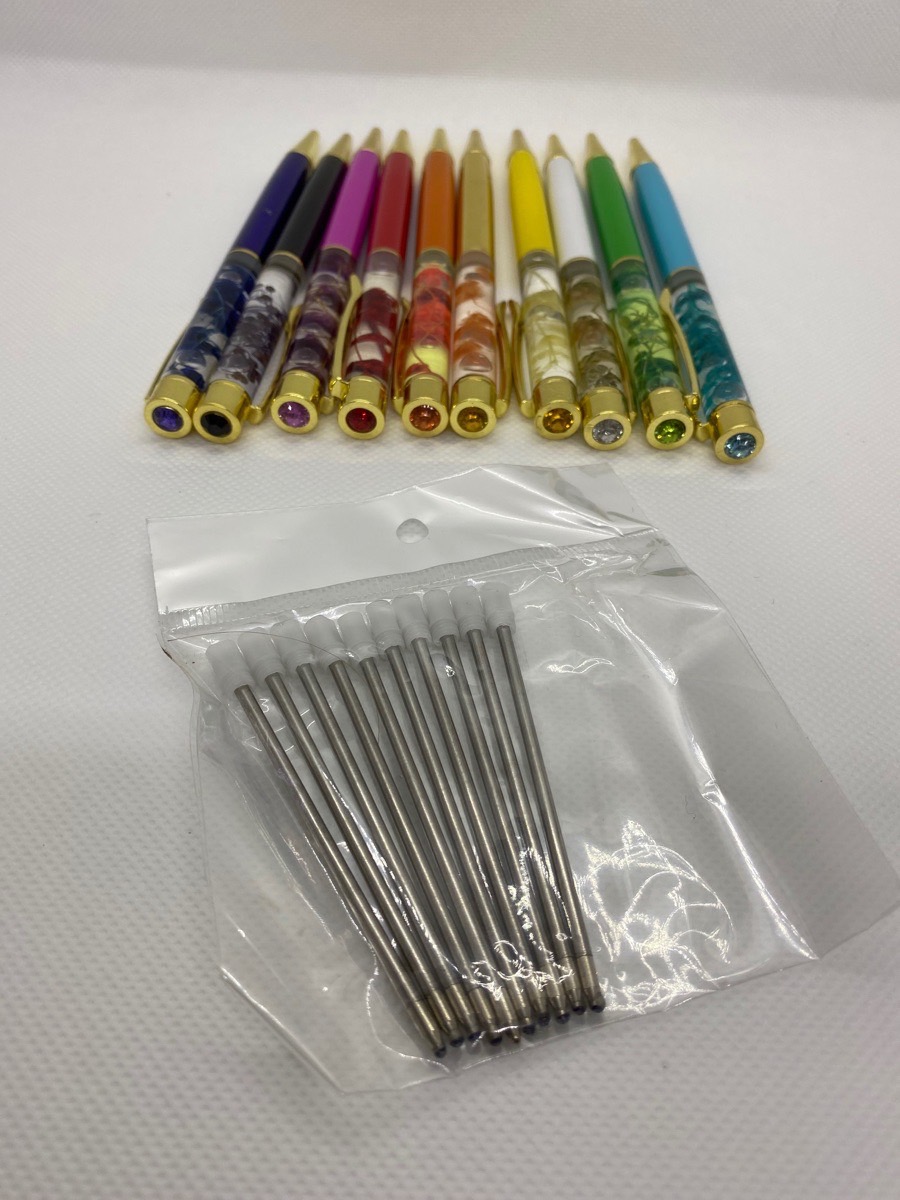 ＜販売＞ハーバリウムボールペン替え芯（黒）の画像